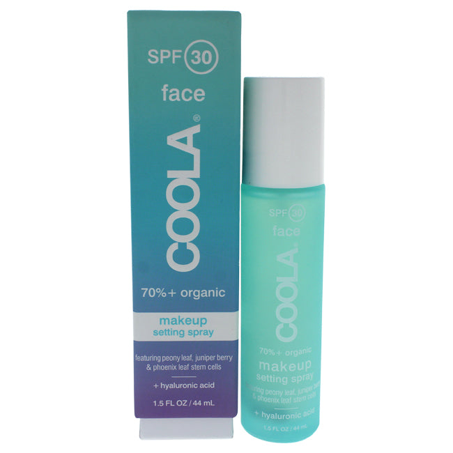 Coola Makeup Setting Spray SPF 30 by Coola for Women - 1.5 oz Setting Spray