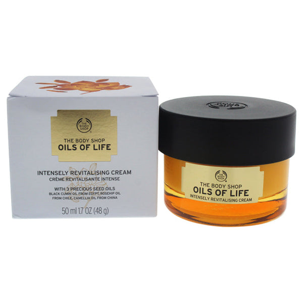 The Body Shop Oils Of Life Intensely Revitalizing Cream by The Body Shop for Women - 1.7 oz Cream