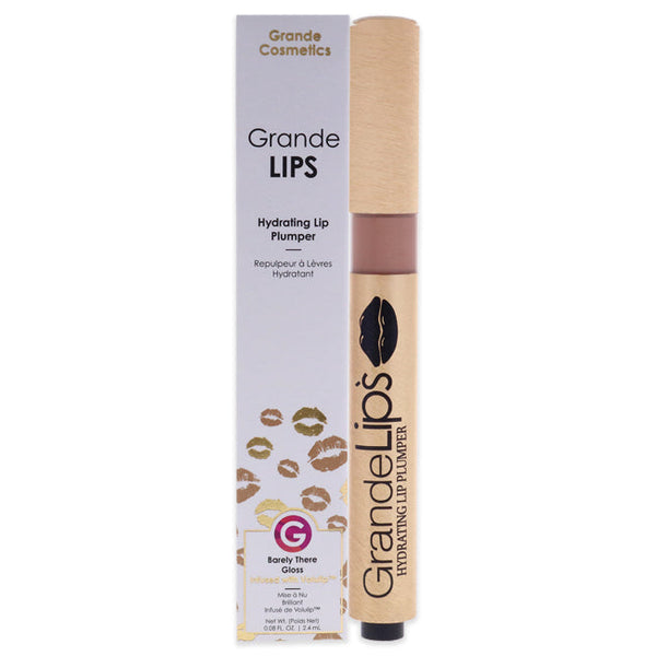 Grande Cosmetics Grande Lips Hydrating Lip Plumper - Barely There by Grande Cosmetics for Women - 0.08 oz Lip Gloss