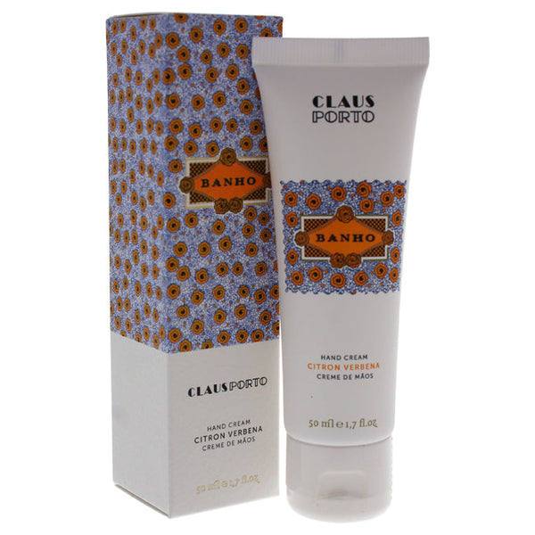 Claus Porto Banho Citron Verbena Hand Cream by Claus Porto for Women - 1.7 oz Cream