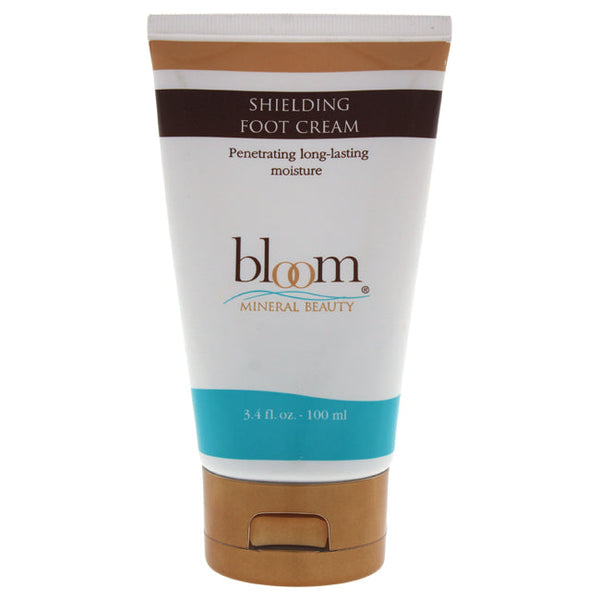 Bloom Mineral Beauty Shielding Foot Cream by Bloom Mineral Beauty for Women - 3.4 oz Cream
