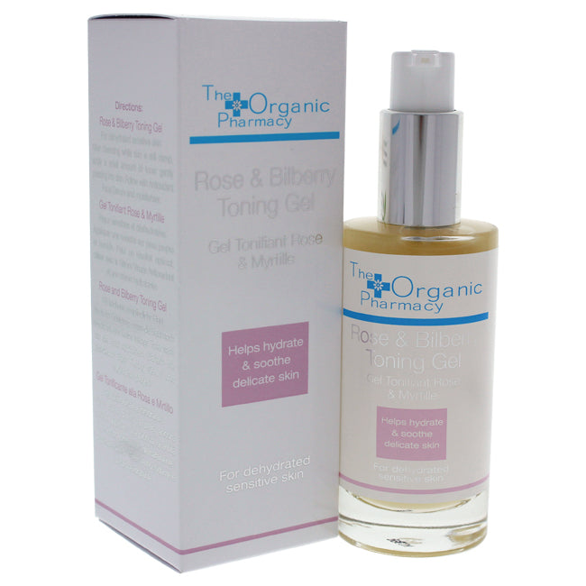 The Organic Pharmacy Rose & Bilberry Toning Gel by The Organic Pharmacy for Women - 1.7 oz Toner