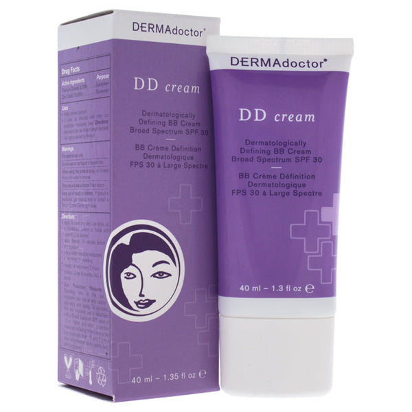 DERMAdoctor DD cream Dermatologically Defining BB SPF 30 by DERMAdoctor for Women - 1.35 oz Cream