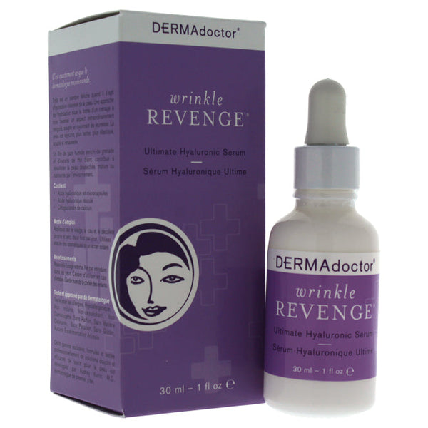 DERMAdoctor Wrinkle Revenge Ultimate Hyaluronic Serum by DERMAdoctor for Women - 1 oz Serum
