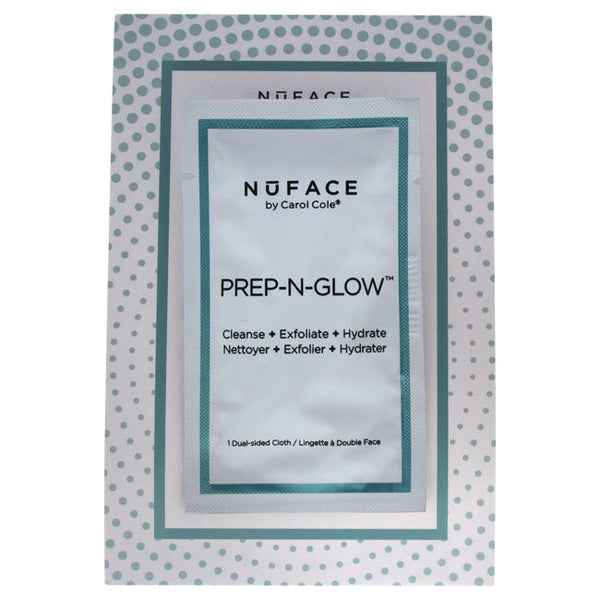 NuFace Prep-N-Glow Textured Cleansing Cloth by NuFace for Women - 1 Pc Cloths