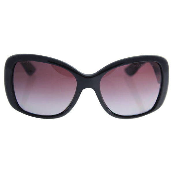 Prada Prada SPR 32P 1AB-2A0 - Black/ Gradient Violet Polarized by Prada for Women - 57-17-140 mm Sunglasses