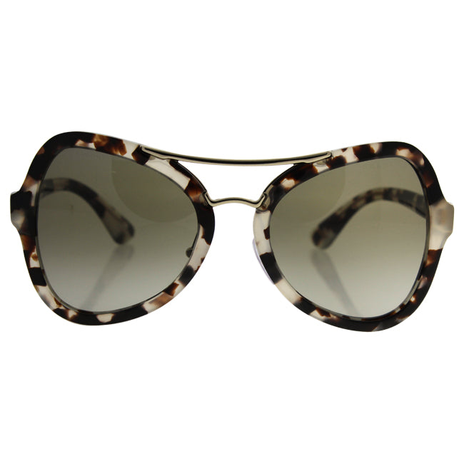 Prada Prada SPR 18S UAO-4K1 - Spotted Opal Brown/Green Gradient by Prada for Women - 55-20-135 mm Sunglasses