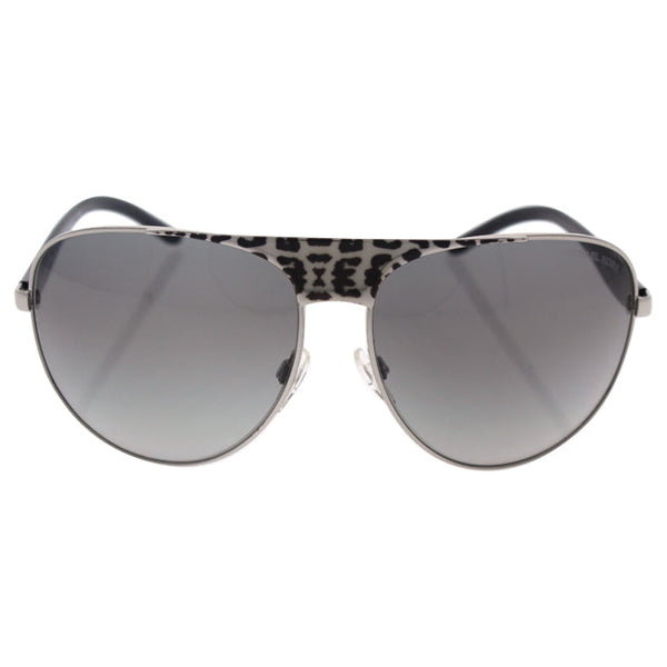 Michael Kors Michael Kors MK 1006 105911 Sadie II - Black Silver Leopard/Black by Michael Kors for Women - 62-14-125 mm Sunglasses