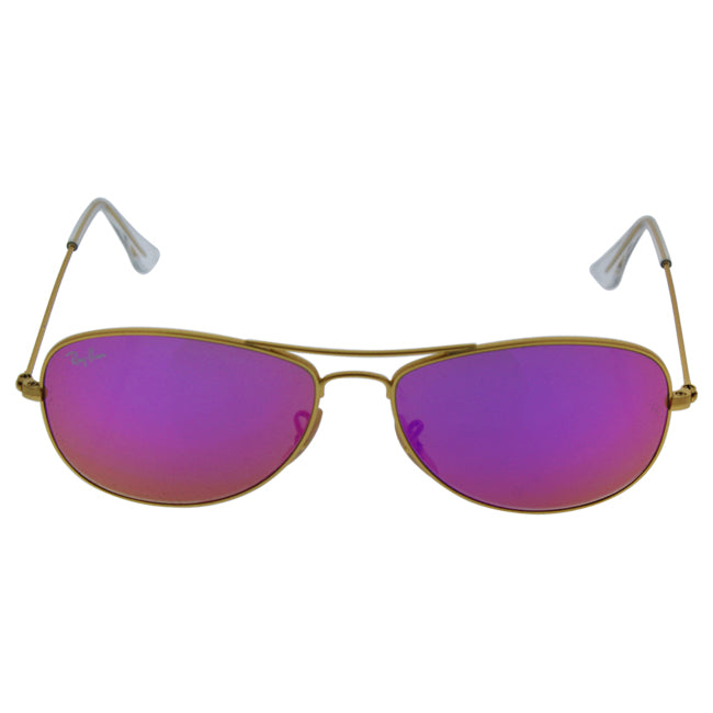 Ray Ban Ray Ban RB 3362 112/4T Cockpit - Gold/Cyclamen Flash by Ray Ban for Women - 58-14-135 mm Sunglasses