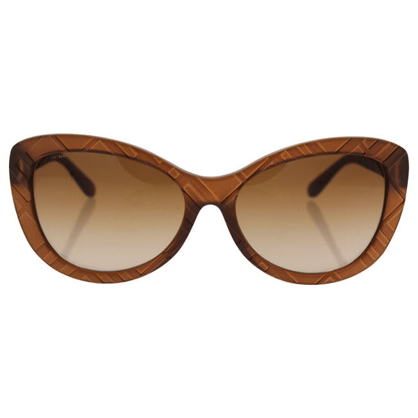 Burberry Burberry BE 4217 3575/13 - Matte Brown/Brown Gradient by Burberry for Women - 56-16-140 mm Sunglasses