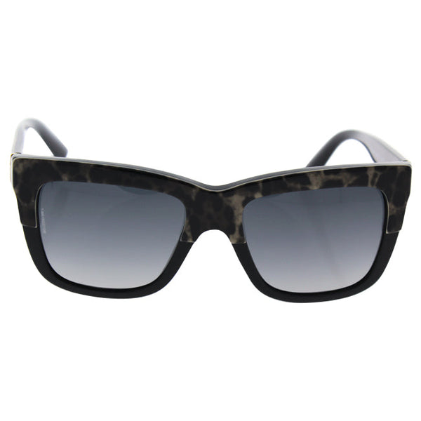 Dolce and Gabbana Dolce and Gabbana DG 4262 1995/T3 - Top Leopard On Black/Grey Gradient Polarized by Dolce and Gabbana for Women - 54-18-140 mm Sunglasses