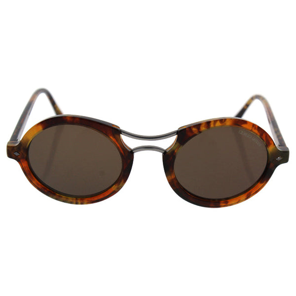 Giorgio Armani Giorgio Armani AR 8072 5191/53 Frames of Life - Striped Havana/Dark Brown by Giorgio Armani for Women - 48-23-140 mm Sunglasses