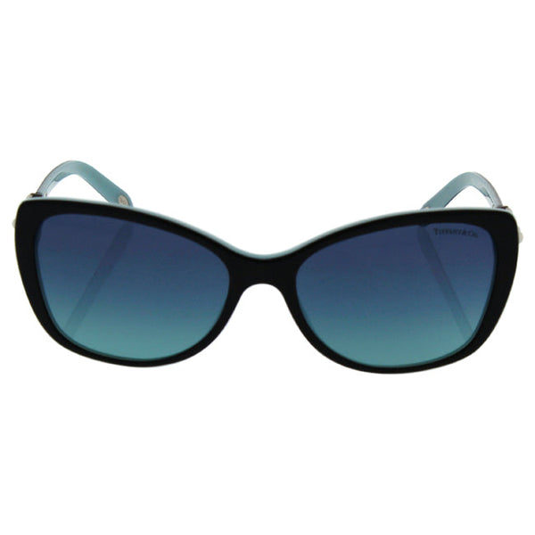 Tiffany and Co. Tiffany TF 4103-H-B 8055/9S - Black/Blue/Azure Gradient Blue by Tiffany and Co. for Women - 56-16-140 mm Sunglasses