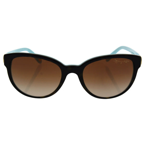 Tiffany and Co. Tiffany TF 4109 8134/3B - Dark Havana/Blue Brown Gradient by Tiffany and Co. for Women - 54-20-140 mm Sunglasses