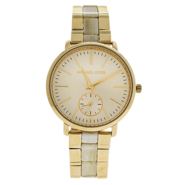 Michael Kors MK3510 Jaryn Gold Dial Ladies Watch by Michael Kors for Women - 1 Pc Watch