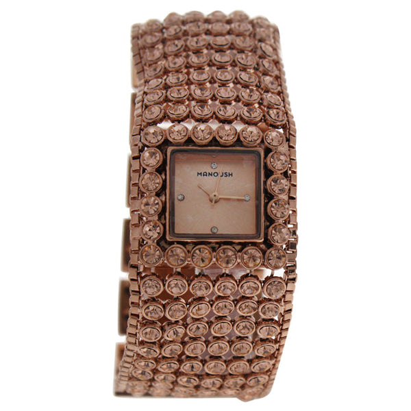 Manoush MSHMARG Marilyn - Rose Gold Stainless Steel Bracelet Watch by Manoush for Women - 1 Pc Watch