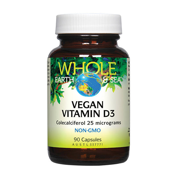 Whole Earth & Sea Whole Earth Sea Vegan Vitamin D3 90c