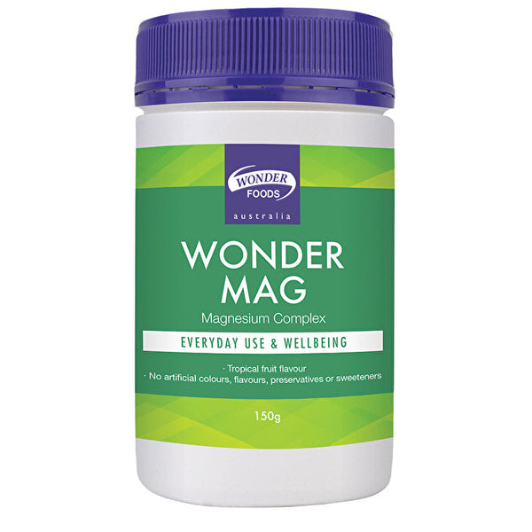 Wonder Foods Wonder Mag Tropical Fruit Flavour 150g