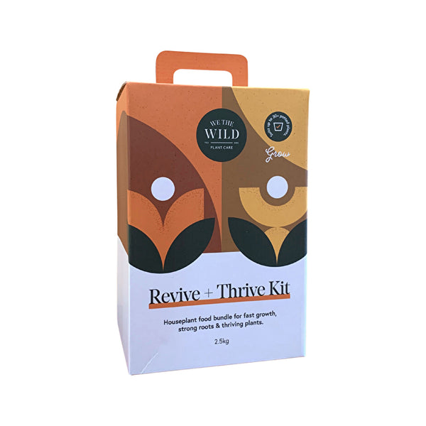 We The Wild Plant Care Organic Kit Revive + Thrive 2.5kg Pack