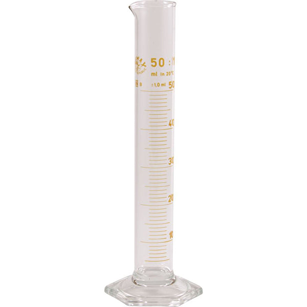 Dispensary & Clinic Items Measuring Cylinder Glass Graduated 50ml