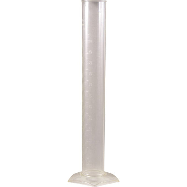 Dispensary & Clinic Items Measuring Cylinder Plastic Clear Graduated 250ml