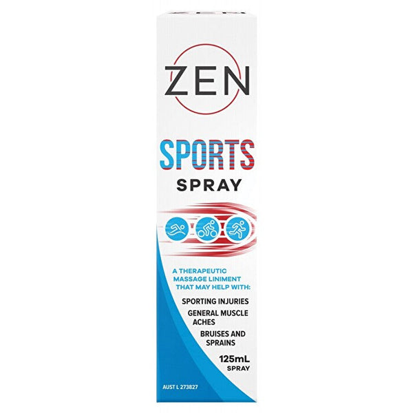 ZEN THERAPEUTICS Zen Therapeutics Sports Spray (Therapeutic Massage Liniment) 125ml