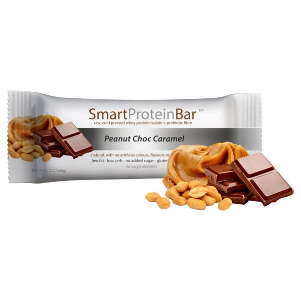 Smart Protein Peanut Choc Caramel Bar 60g x 12