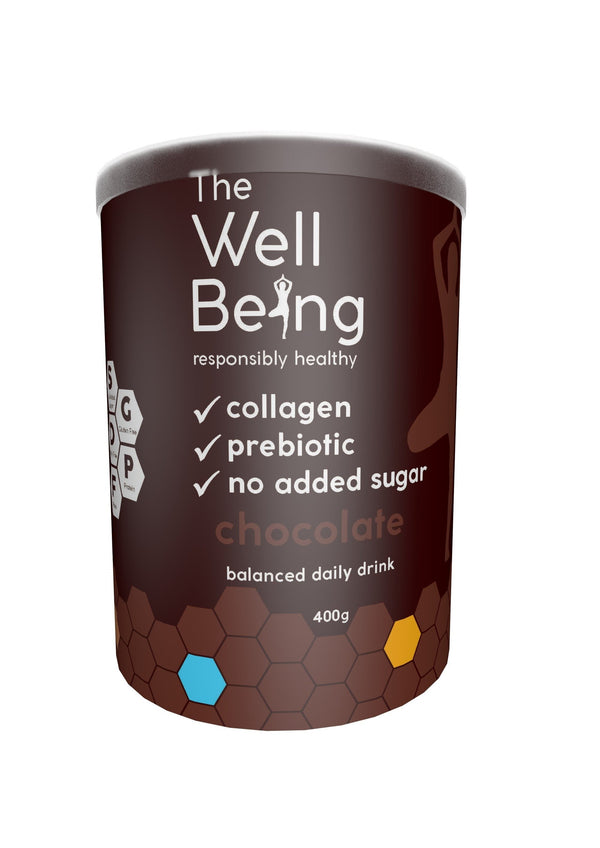 The WellBeing Collagen Beverage - Chocolate 400g