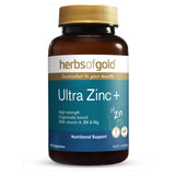 Herbs of Gold Ultra Zinc+ 60 Vege Capsules