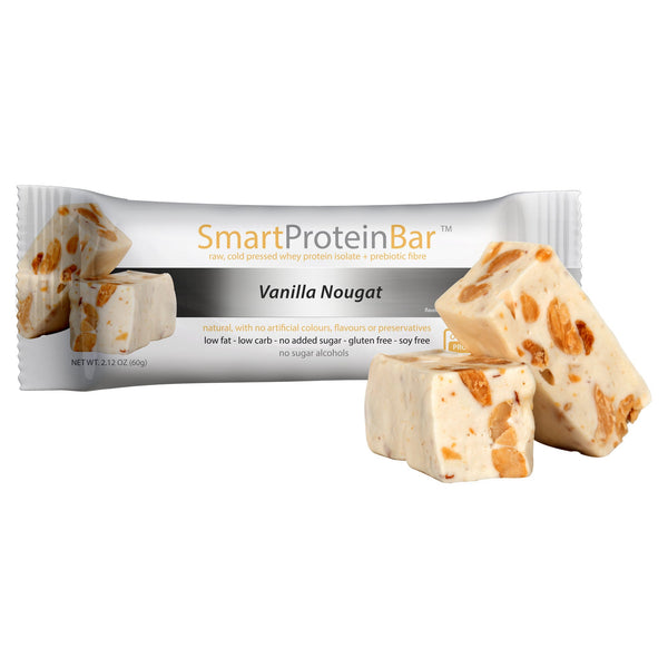 Smart Protein Bar Vanilla Nougat 60g x 12