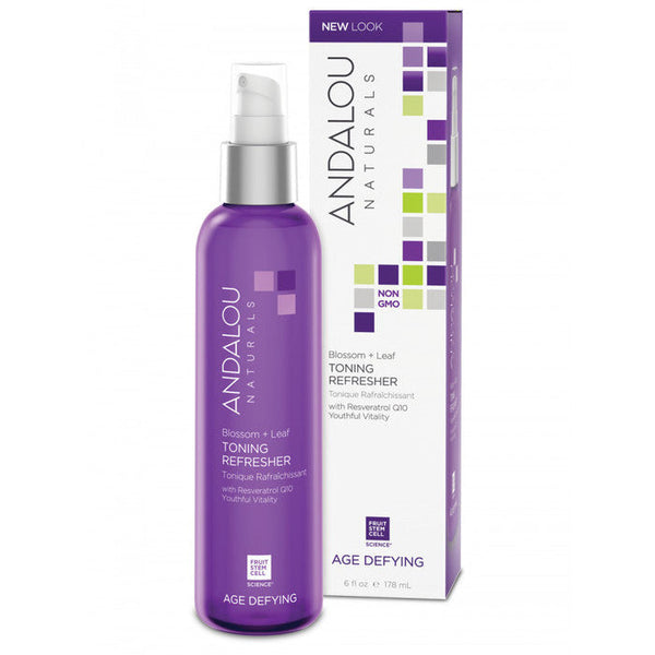 Andalou Naturals Age Defying Blossom Plus Leaf Toning Refresher 178ml