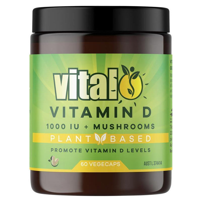 Vital Vegan Vitamin D Vegecaps 60